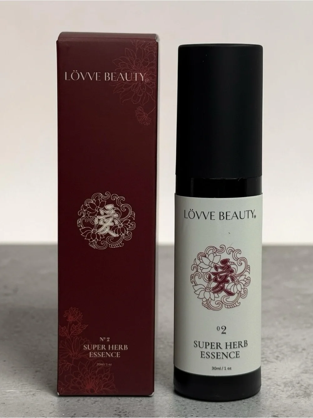 LOVVE Beauty No. 2 Super Herb Essence 1oz Hydrating Brightening Serum